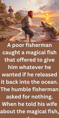  The Fisherman and His Wife, A Timeless Egyptian Tale of Greed and Transformation?